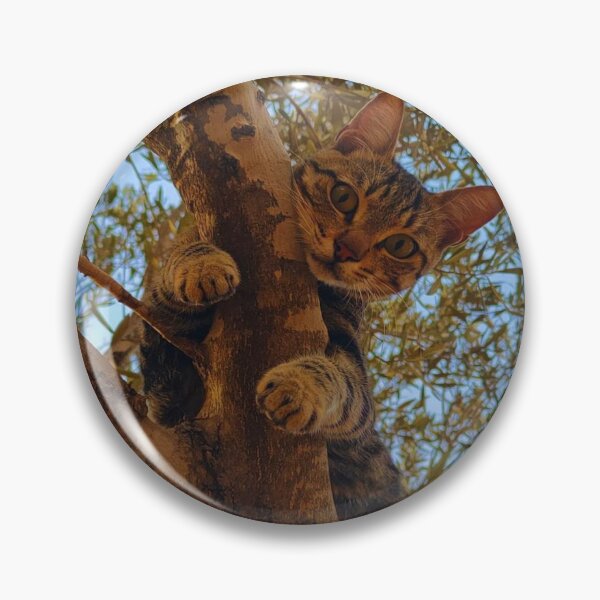 Item preview, Cute kitty on the tree. designed and sold by DaliaSabryTee.