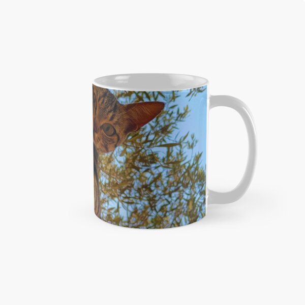 Item preview, Cute kitty on the tree. designed and sold by DaliaSabryTee.