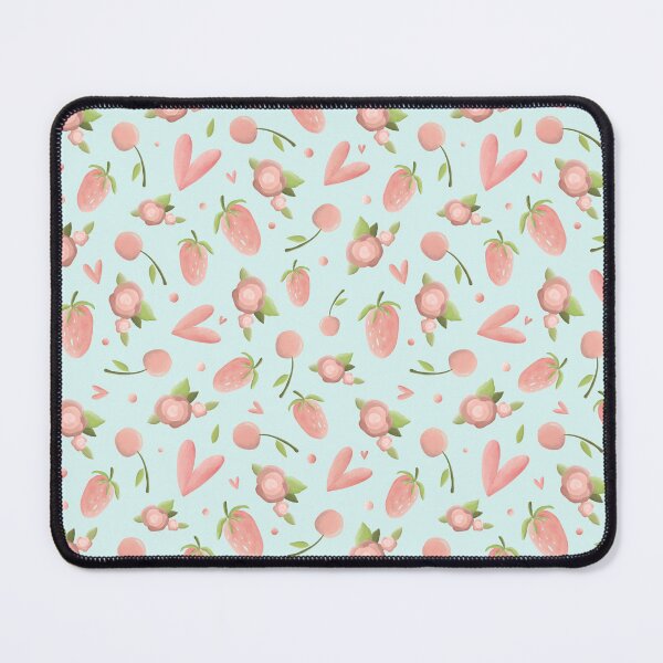 Item preview, Rosebuds, Hearts and Strawberries designed and sold by OranelloDesigns.