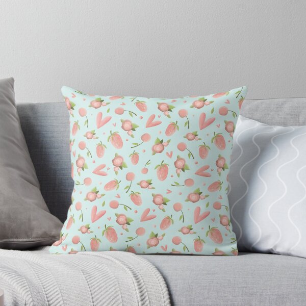 Item preview, Rosebuds, Hearts and Strawberries designed and sold by OranelloDesigns.