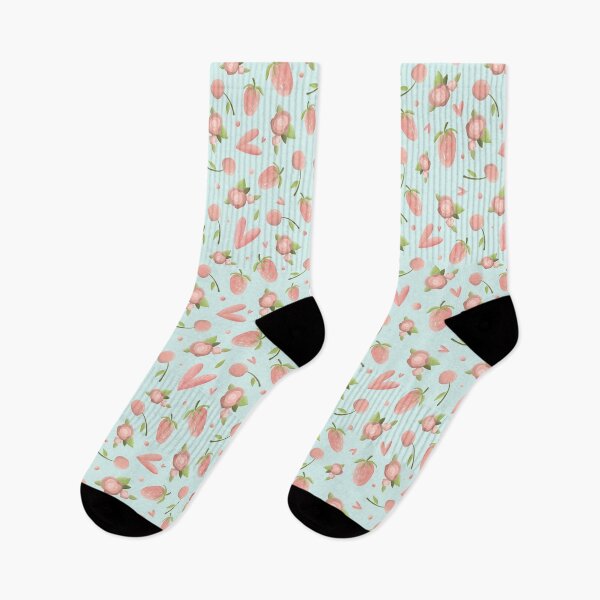 Item preview, Rosebuds, Hearts and Strawberries designed and sold by OranelloDesigns.