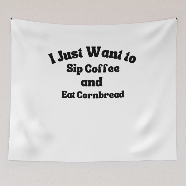 Item preview, coffee and cornbread sip and eat men women designed and sold by Jeangel97.