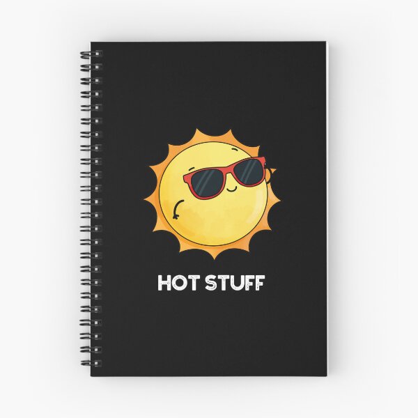 Item preview, Hot Stuff Funny Sun Puns (Dark BG) designed and sold by punnybone.