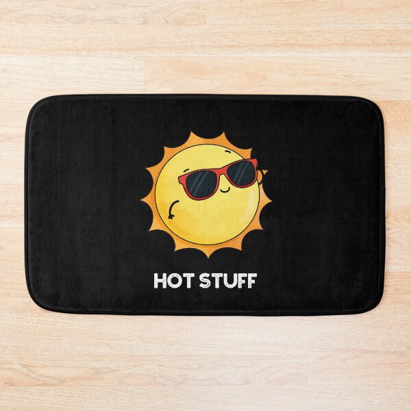 Item preview, Hot Stuff Funny Sun Puns (Dark BG) designed and sold by punnybone.