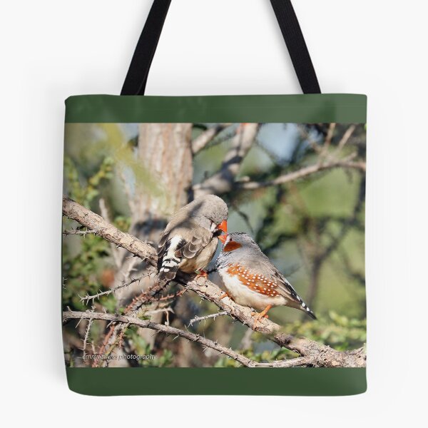 Item preview, Zebra Finches - 647 designed and sold by Emmy Silvius.