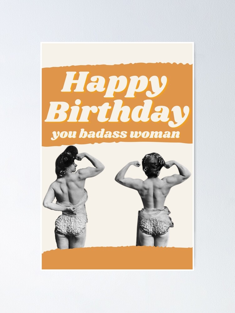 happy-birthday-vintage-strong-women-who-lift-poster-for-sale-by