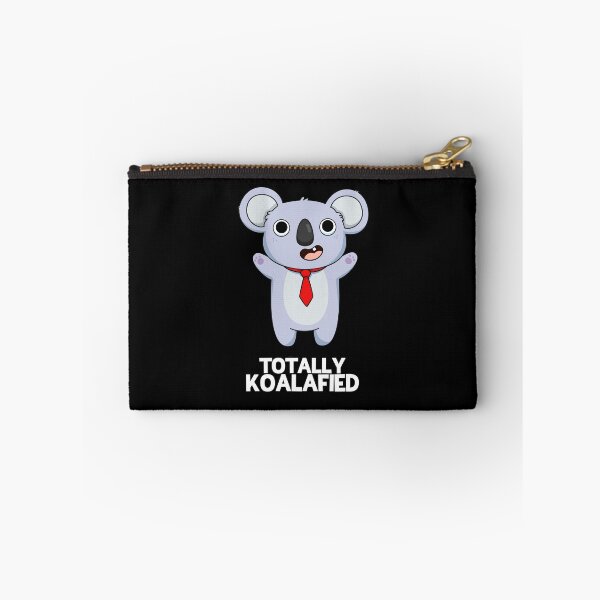 Item preview, Totally Koala-fied Funny Koala Puns (Dark BG) designed and sold by punnybone.