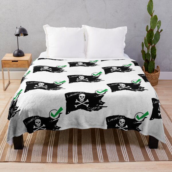 Item preview, Flag lanarca cyprus - Pirate society designed and sold by WhereIsTravis.