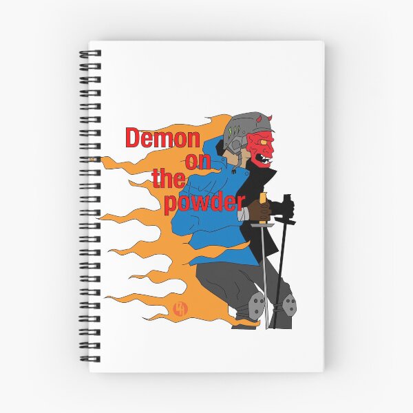 Item preview, Demon on the Powder  designed and sold by kodyart101.