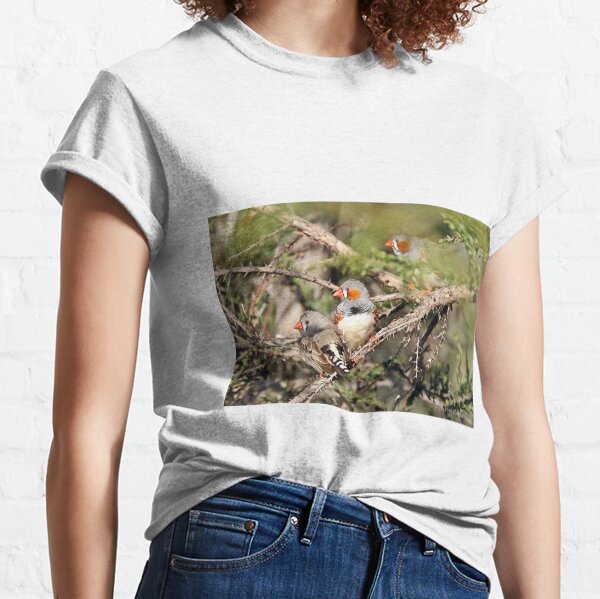 Zebra Finches - 845 Classic T-Shirt