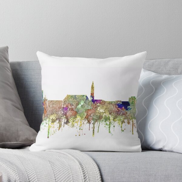 Item preview, Cheyenne, Wyoming Skyline - SG Faded Glory designed and sold by Marlene Watson-Hall.