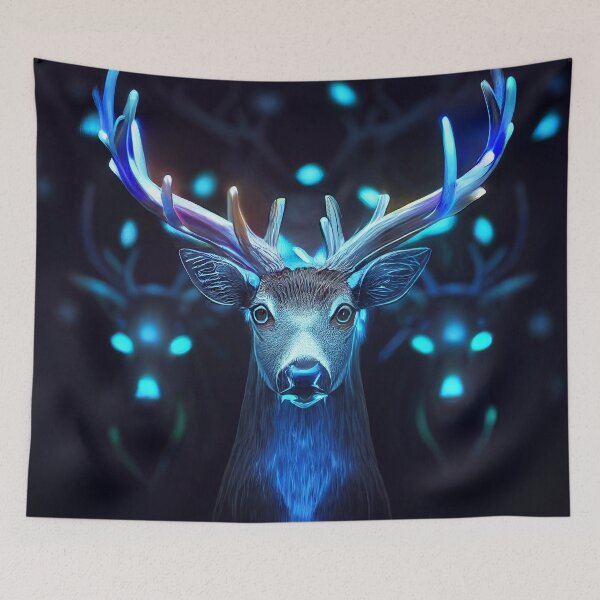 Item preview, Ciervo de hadas designed and sold by dreamworldscape.