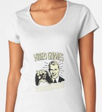Video Games Alert T Shirt Women's Premium T-Shirt
