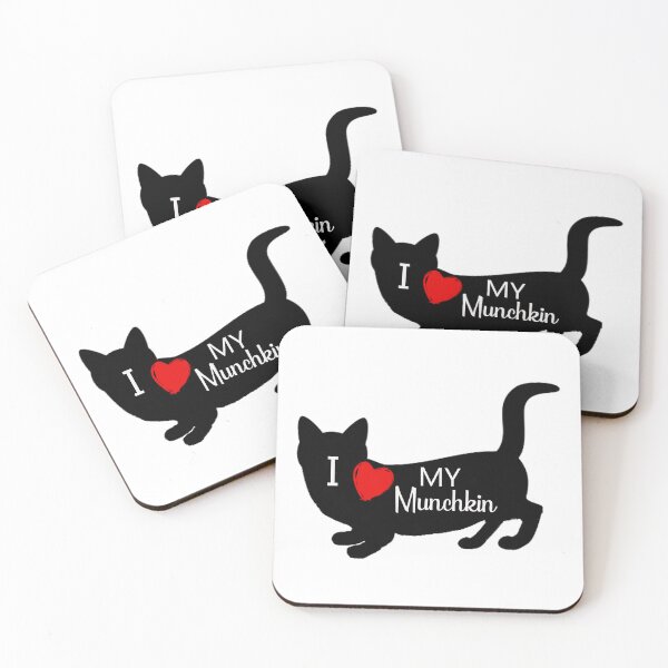 Item preview, I Love My Munchkin Cat designed and sold by Wickedsherry13.