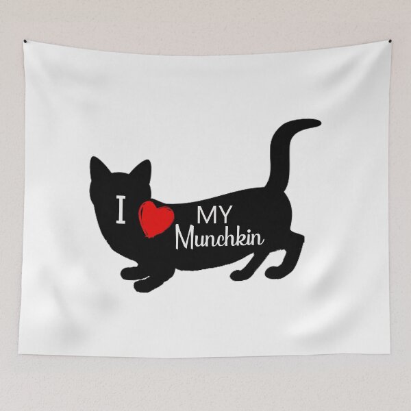 Item preview, I Love My Munchkin Cat designed and sold by Wickedsherry13.