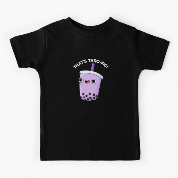 Item preview, That's Taro-fic Funny Boba Tea Puns (Dark BG) designed and sold by punnybone.