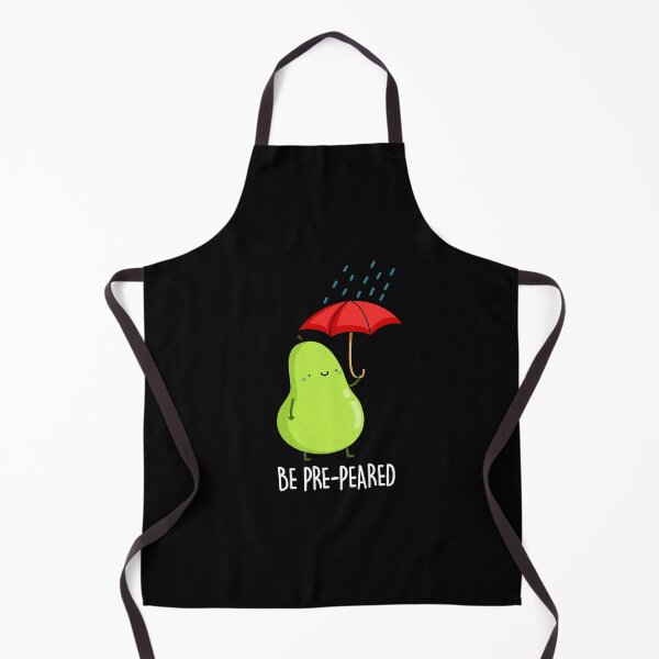 Item preview, Be Pre-Pear-ed In Rain Funny Pear Puns (Dark BG) designed and sold by punnybone.