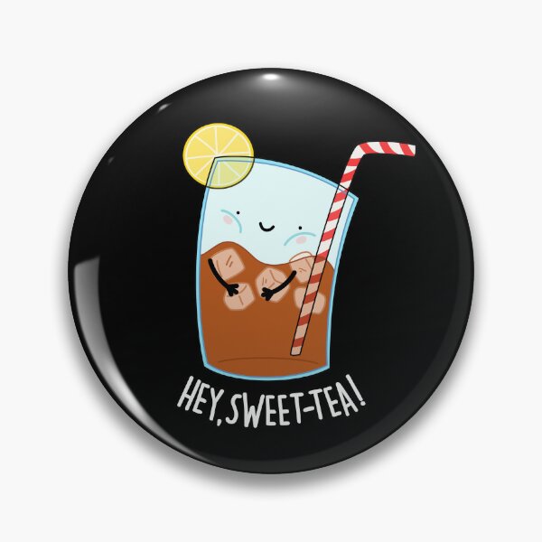 Item preview, Hey Swee-Tea Funny Sweet Tea Puns (Dark BG) designed and sold by punnybone.
