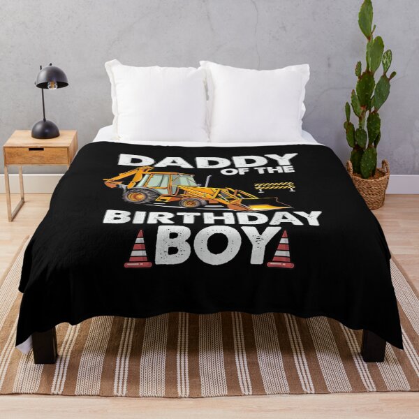Item preview, Daddy Of The Birthday Boy Construction Excavator designed and sold by Milanewman.