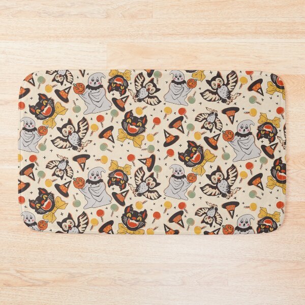 Item preview, Vintage Halloween Spooks on Tan designed and sold by Cass Noel Studio.