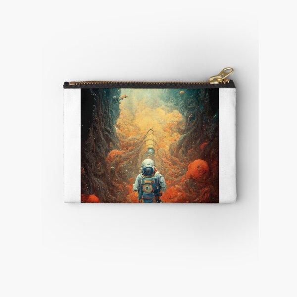 Aperçu de l'œuvre Astronaute bloqué dans l'espace lointain créée et vendue par Oddly-Ai-Art.