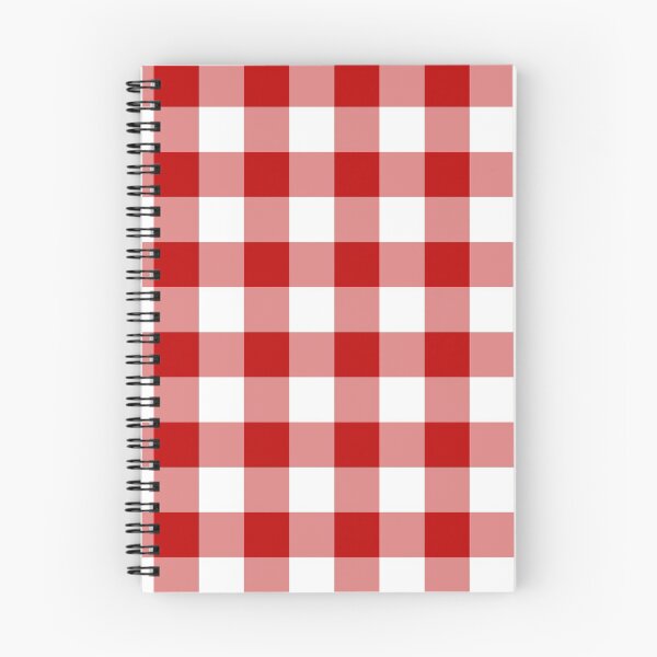 Item preview, Classic Red and White Gingham Checked Pattern designed and sold by Designedwithtlc.