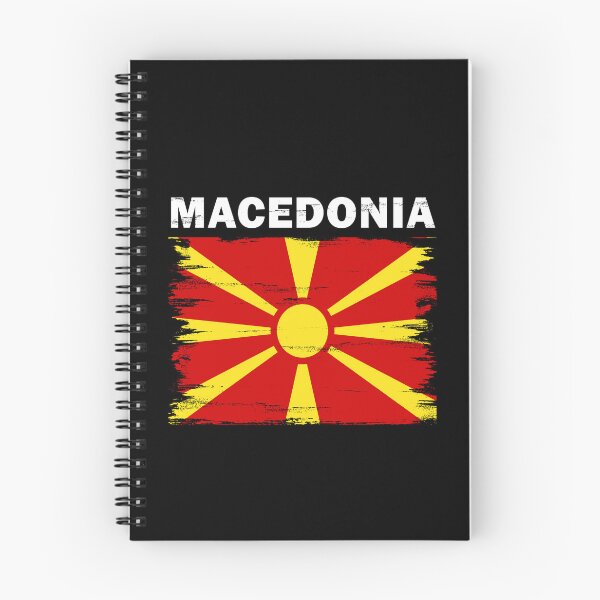 Item preview, Macedonia Flag National designed and sold by rafaeltto.