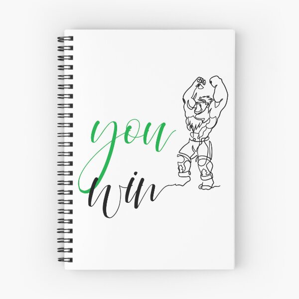 Item preview, One continuous line art monster fighter win pose victory you win, success, conquest designed and sold by scribblelife.