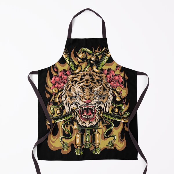 Item preview, fiery tiger designed and sold by Bayuktx.