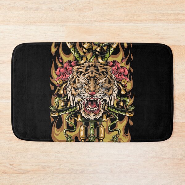 Item preview, fiery tiger designed and sold by Bayuktx.