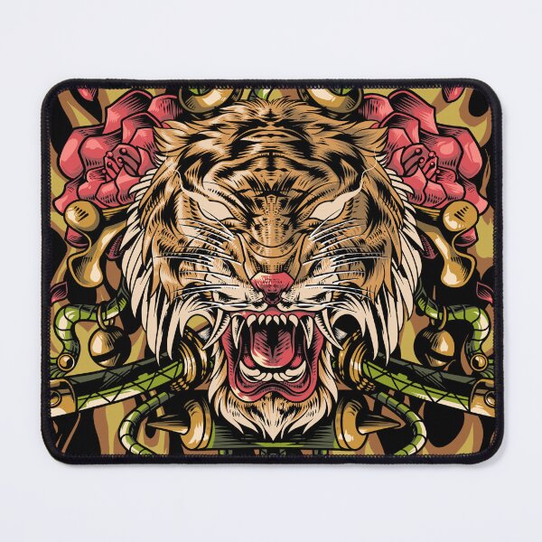 Item preview, fiery tiger designed and sold by Bayuktx.