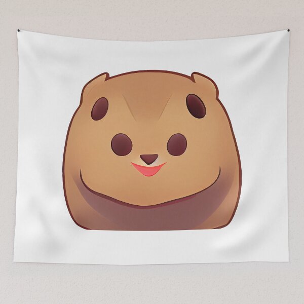 Item preview, Quokka emoji emoticon  - Created by Artificial Intelligence designed and sold by Created-by-AI.