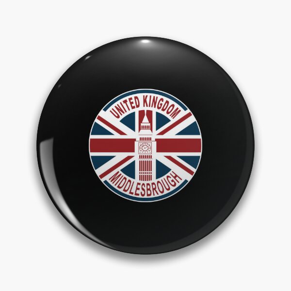 Item preview, Middlesbrough United Kingdom UK Union Jack British Flag designed and sold by damianevans6.