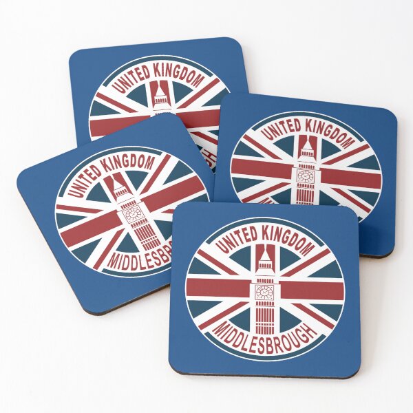 Item preview, Middlesbrough United Kingdom UK Union Jack British Flag designed and sold by damianevans6.