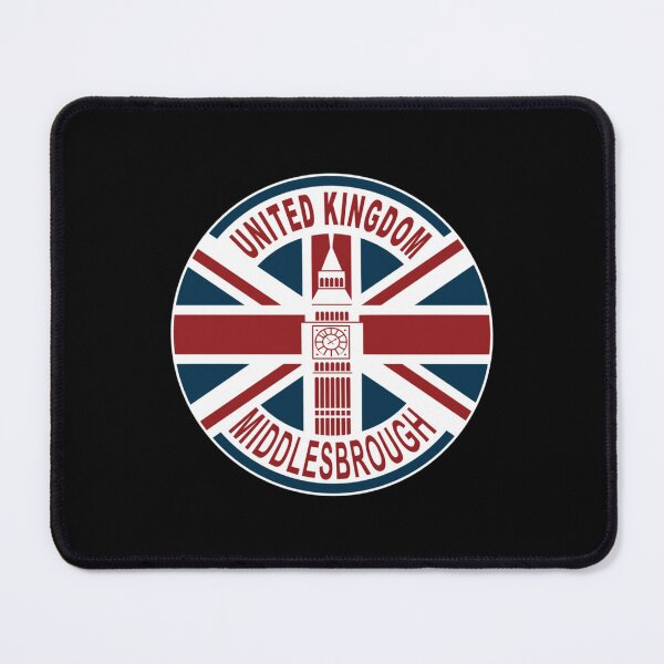 Item preview, Middlesbrough United Kingdom UK Union Jack British Flag designed and sold by damianevans6.