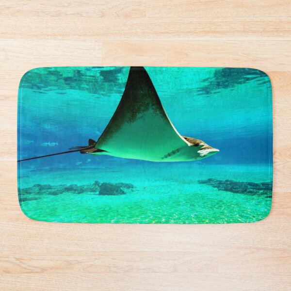 Item preview, ANIMALS #32 - Graceful Manta Ray in Turquoise Waters designed and sold by DEL-Productions.