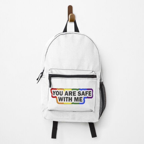 Item preview, You are Safe With Me LGBT designed and sold by LGBT-Art-Design.