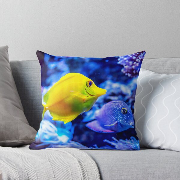Item preview, ANIMALS #34 - Yellow Tang Fish and Blue Friend designed and sold by DEL-Productions.