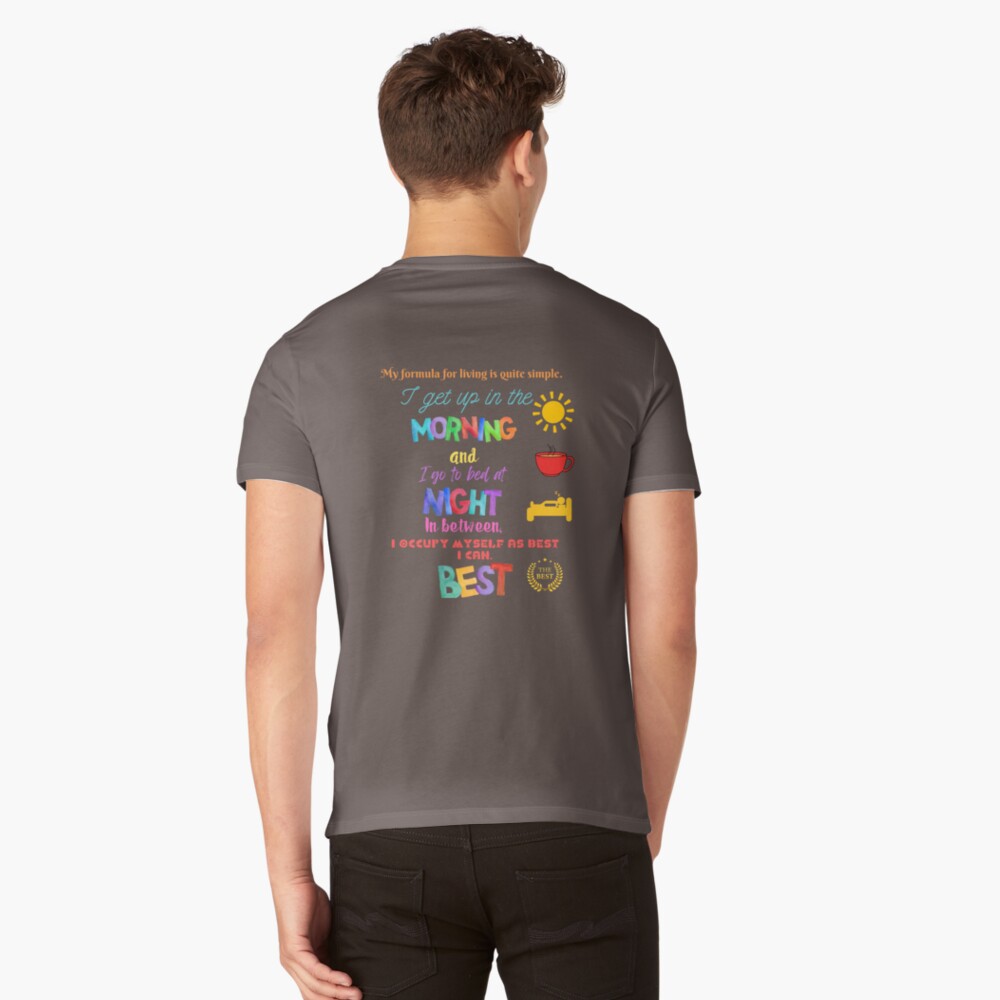 Item preview, V-Neck T-Shirt designed and sold by zubiaqureshi.