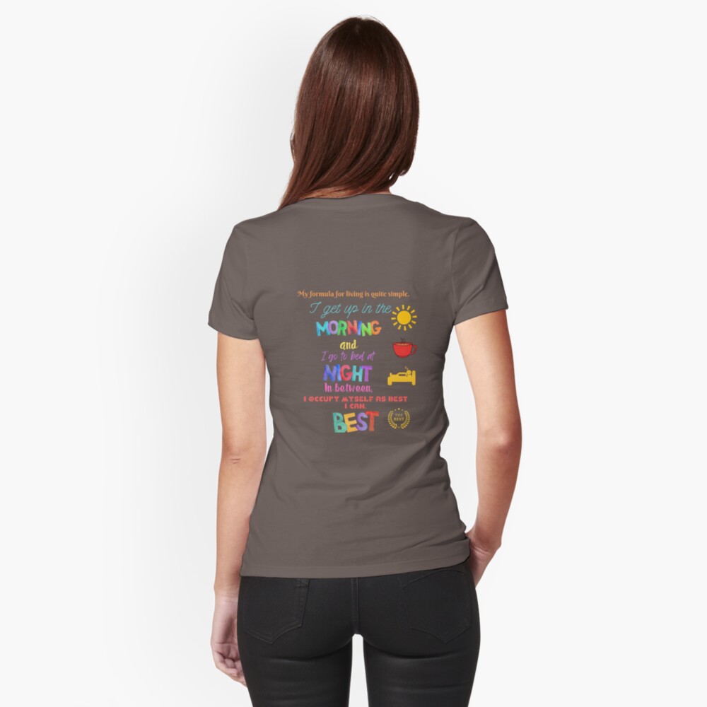 Item preview, Fitted T-Shirt designed and sold by zubiaqureshi.