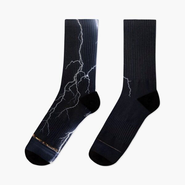 Item preview, WATERSCAPES #16 - Massive Lightning Strike on Ocean at Night designed and sold by DEL-Productions.