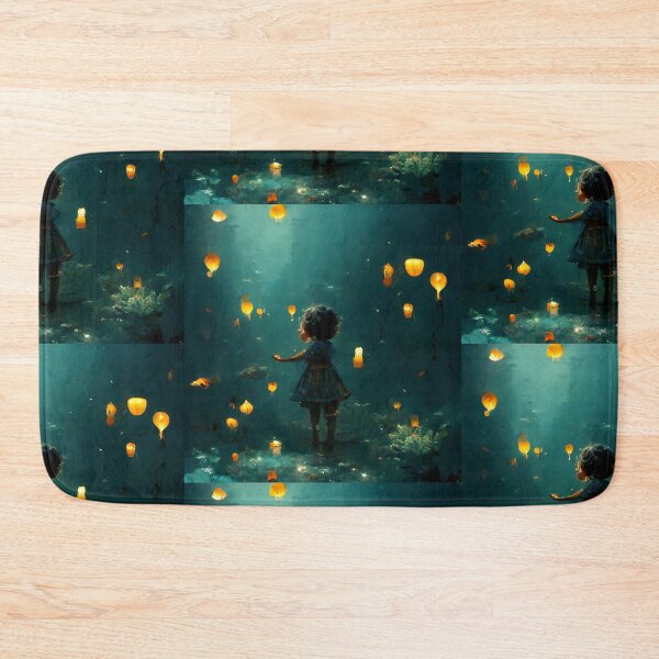Item preview, Little Girl Under Water cute art  designed and sold by Arulsha.