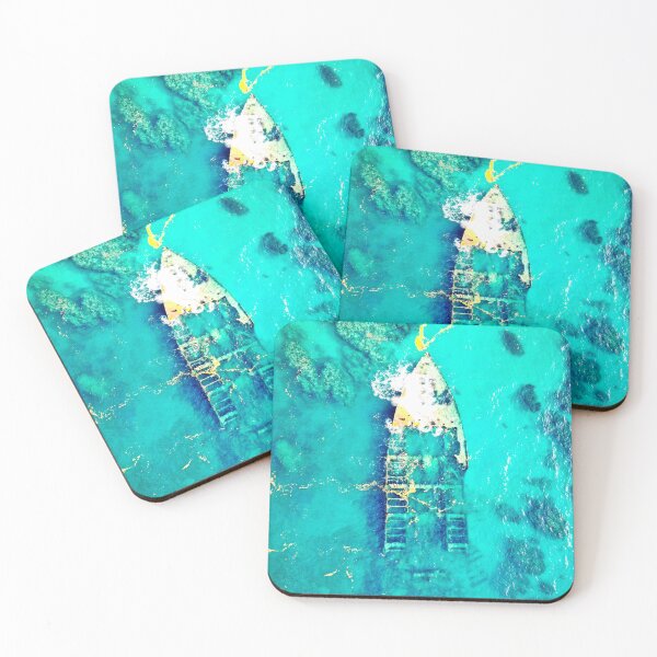 Item preview, WATERSCAPES #17 - Shipwreck in Turquoise Waters designed and sold by DEL-Productions.