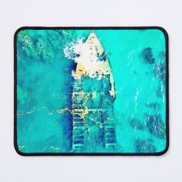 Item preview, WATERSCAPES #17 - Shipwreck in Turquoise Waters designed and sold by DEL-Productions.