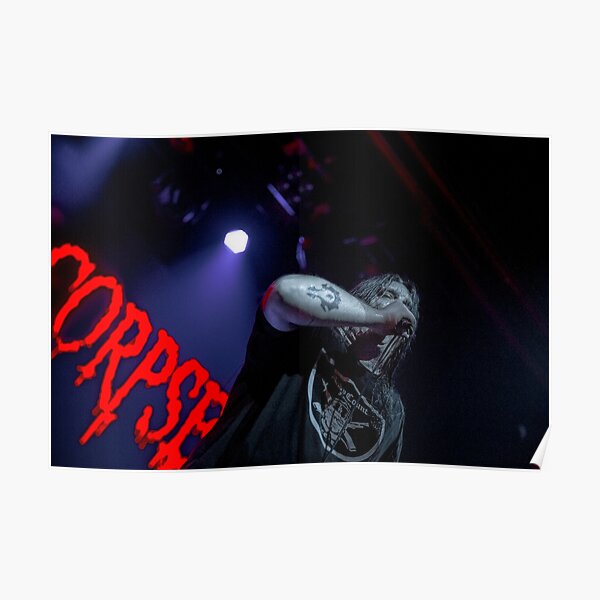 Cannibal Corpse, George "Corpsegrinder" Fisher Poster