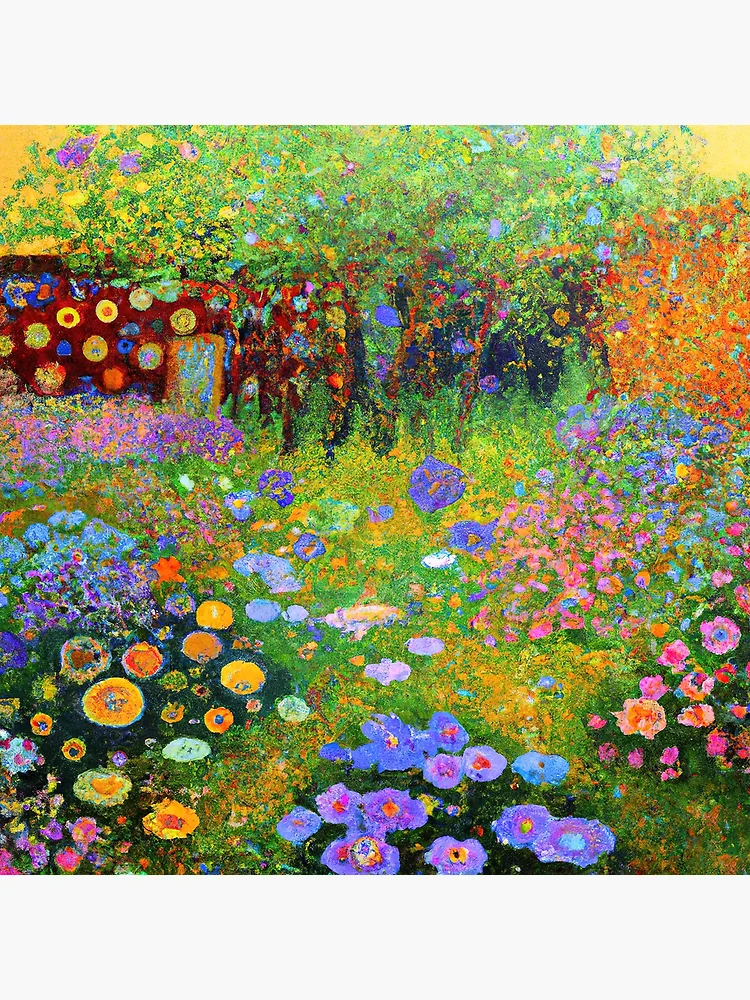 Flower Garden Gustav Klimt
