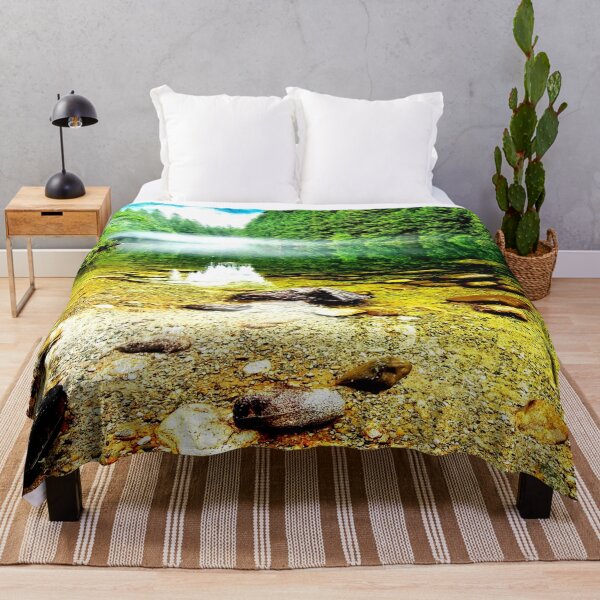Item preview, WATERSCAPES #18 - Crystal Clear River with Mist designed and sold by DEL-Productions.