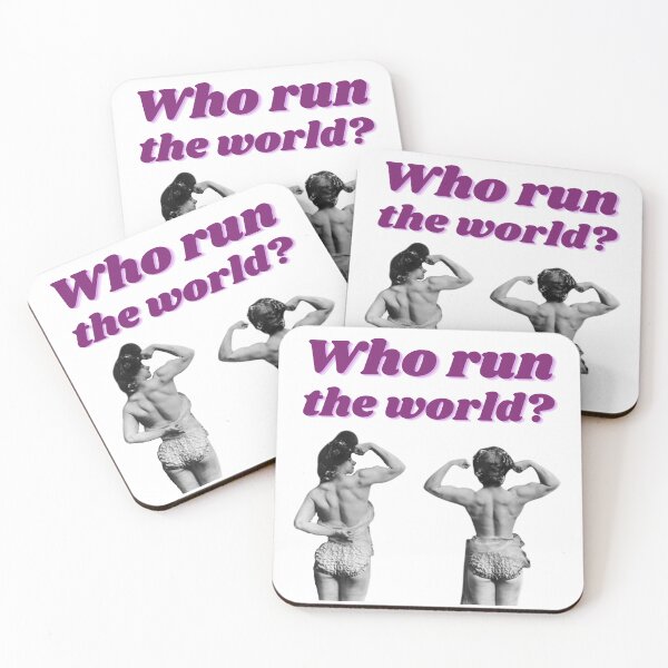 Item preview, Who Run The World Vintage Strong Women  designed and sold by TeeKid.