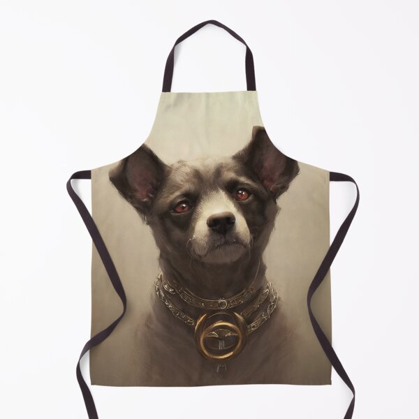 Item preview, A portrait of a fantasy hero dog designed and sold by ArchiesGallery.