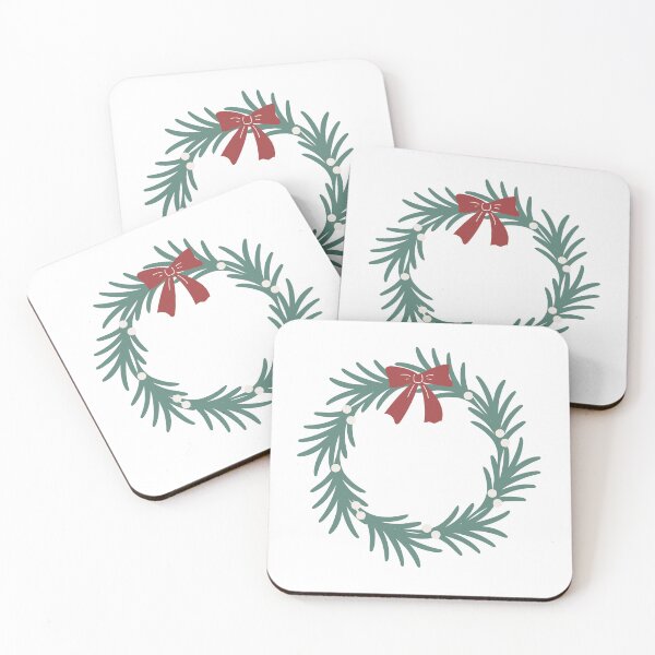 Item preview, christmas wreath designed and sold by Pinkbrushco.